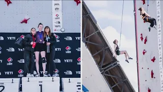 Georgia speed climber wins World Championship