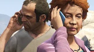 Trevor & Patricia all unique phone calls - GTA 5