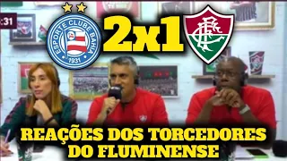 REAÇÕES DOS TORCEDORES DO FLUMINENSE - BAHIA 2X1 FLUMINENSE [ BRASILEIRÃO SÉRIE A 2024 ]