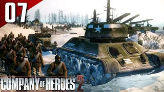 Company of Heroes 2: 100% (General) Walkthrough Part 7 - Land Bridge to Leningrad (No Commentary)