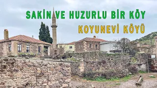 Sakin ve huzur dolu bir köy; Koyunevi Köyü (Çanakkale Ayvacık köyü)