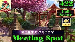 JUNE'S JOURNEY 422 | MEETING SPOT (Hidden Object Game ) *Full Mastered Scene*