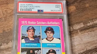 65 Card Vintage PSA Reveal With Stunning 1975 Topps Baseball and my pre grades.