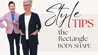 Style Tips - For the Rectangle Body Shape