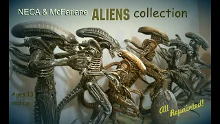 NECA & McFarlane ALIENS Collection Repainted