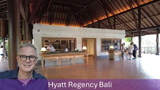 Hyatt Regency, Sanur, Bali : King View Deluxe Room  and Resort Tour