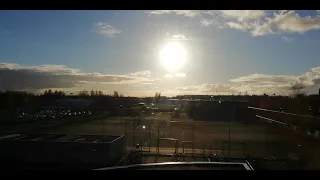 Beautiful view of upcoming sunset in Hoofddorp, The Netherlands 🌄🇳🇱