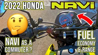 2022 Honda NAVI as a Commuter? // Fuel Economy & Range