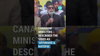Canadian Ministers Denounce SFJ’s Hate Video Targeting Indo-Canadian Hindus