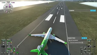 Microsoft Flight Simulator A320 NEO takeoff from YSSY sydney