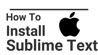 How to Install Sublime Text 2022 | Install Sublime Text in Macbook | Sublime in macOS Monterey 2022