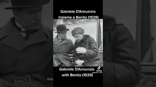 D'Annunzio e Mussolini