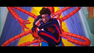 Spider-Man: Across the Spider-Verse | Miles Morales Escaping scene