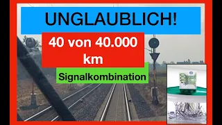 Nur 40 v. 40.000 km in ganz D.! Teure + "sinnvolle" Investition - SK-Signale! Führerstandsmitfahrt