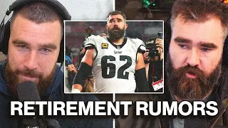 "I didn't announce what I was doing on purpose" - Jason Kelce on the leaked retirement rumors