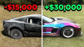 Transforming My Totaled Corvette into a Racecar!