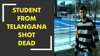 Student from Telangana, shot dead in US restaurant; Suspect on CCTV