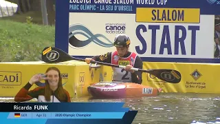 Ricarda Funk Germany Semi Final / 2023 ICF Canoe-Kayak Slalom World Cup La Seu d'Urgell Spain