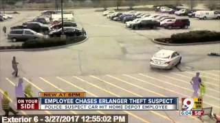 Employee chases Erlanger theft suspect