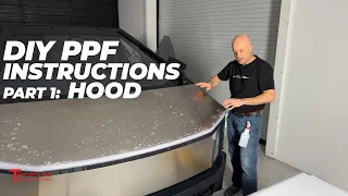 Cybertruck DIY PPF Installation: Step-by-Step Guide to Installing PPF on the Frunk Hood Top Surface