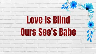 Love Is Blind They Say But Ours See's Clearer Sweetheart ❤️🤍 Beautiful Love Poems #lovepoem