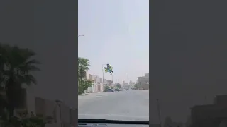 Food Delivery By A Flying Man In Saudi Arabia