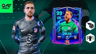 ОБЗОР ВРАТАРЯ OBLAK 95 OVR ЛИГА ЧЕМПИОНОВ FC MOBILE