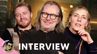 Slow Horses Interviews: We sit down with Gary Oldman, Saskia Reeves, and Jack Lowden!