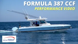 Formula 387 CCF Test Video 2023 by BoatTEST.com