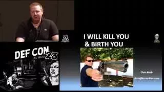 DEF CON 23 - Chris Rock - I Will Kill You