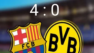 barcelona vs dortmund friendly match highlight