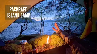 Solo Camping on a Small Island with the Hilleberg Unna | Packraft Adventure | Firebox Camp Cooking