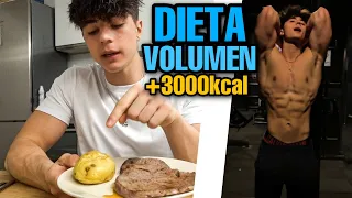 MI DIETA DE VOLUMEN PARA COMPETIR EN MEN'S PHYSIQUE!!