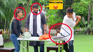 First time छात्र नेता Prank on Girl // Gone wrong // Sumit cool//