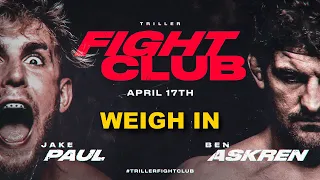 Jake Paul vs Ben Askren - Official Weigh In [FINAL FACE OFF]