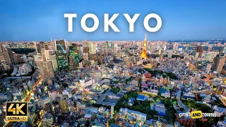 Tokyo, Japan 🇯🇵 in 4K ULTRA HD | Top Places To Travel | Video by Drone