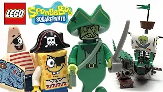 LEGO Spongebob Squarepants The Flying Dutchman review! 2012 set 3817!