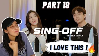 REZA  SING-OFF PART 19 vs Eca Aura | REACTION!!