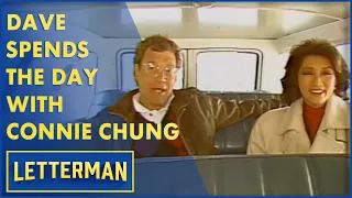 Dave Spends The Day With Connie Chung | Letterman