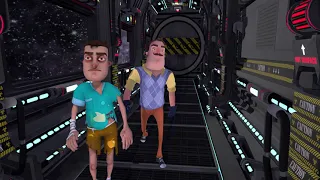 Привет Сосед Теодор Питерсон и Ник Рот отправились на Марс Hello Neighbor на Марсе