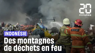 Indonésie : Une décharge en feu met en péril la santé des habitants