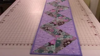 Zigzag Table Runner - very detailed instructions