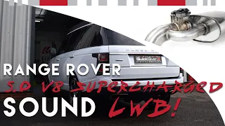 2019 Range Rover 5 Litre V8 SuperCharged LWB Sport Exhaust Sound with SOUND ARCHITECT!