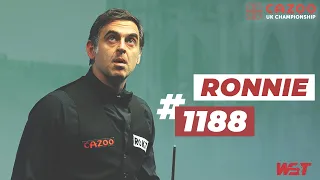 Ronnie O'Sullivan's 1188th Career Century | 2022 Cazoo UK Championship