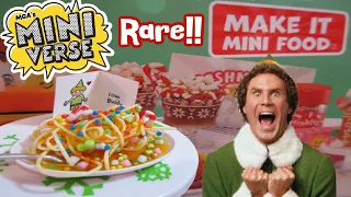 Buddy the Elf Spaghetti RARE Miniverse Holiday Set