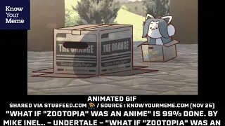 What if Zootopia was an anime is 99 d...