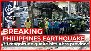 Earthquake hits Philippines’ Luzon island, rattling Manila