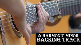 A Harmonic Minor Rumba Guitar Backing track