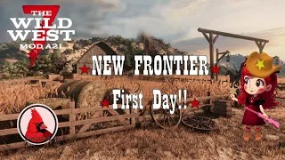 WILD WEST! First Day! |7D2D MOD S3 E1| #survival #gaming #7d2d