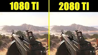 Battlefield 5 Ray Tracing On RTX 2080 TI Vs GTX 1080 TI Frame Rate Comparison